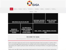 Tablet Screenshot of isasa.org